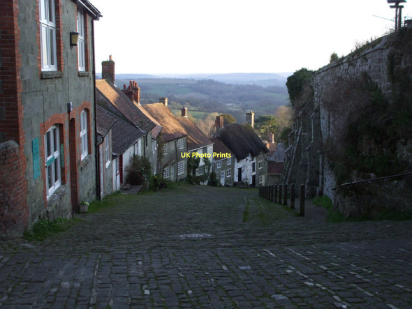 Photo 6"x4" Gold Hill, Shaftesbury Shaftesbury c2009