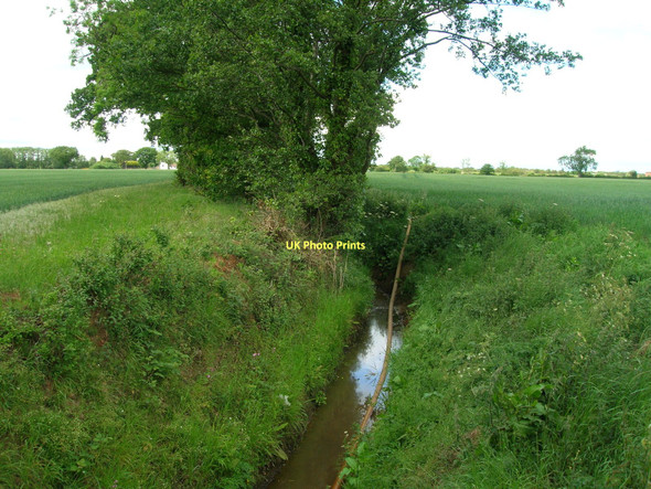 Photo 6"x4" Drainage ditch off Bramwith Lane Barnby Dun c2011