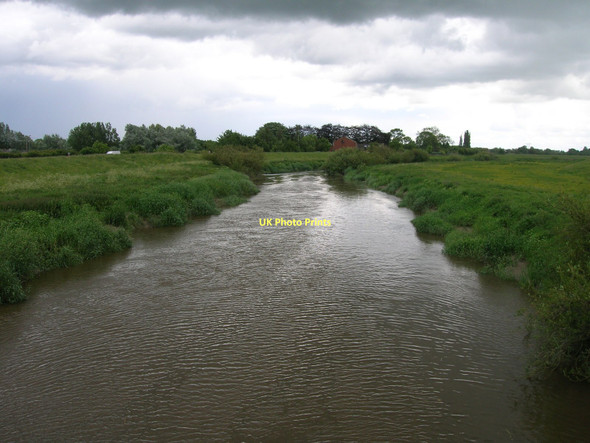 Photo 6"x4" The River Don, looking south from Jubilee Bridge Hangsman Hill c2011