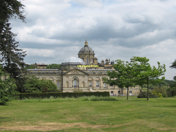 Photo 6"x4" Castle Howard, a view over the Boar Garden Coneysthorpe c2011
