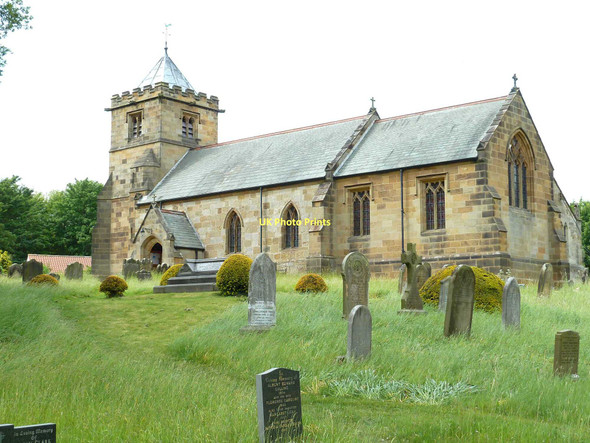 Photo 6"x4" All Saints Church, Crathorne Crathorne c2011