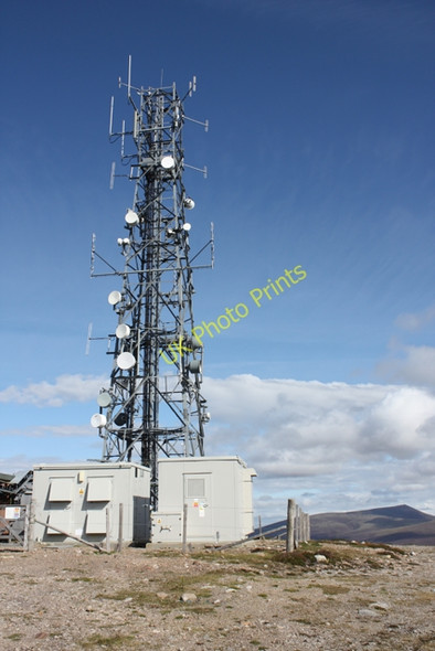 Photo 6"x4" Communications Mast, Tom a' Chait Advie c2009