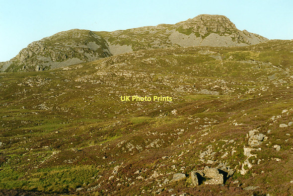 Photo 6"x4" Rhinog Fach from the mines Llyn Perfeddau c1991