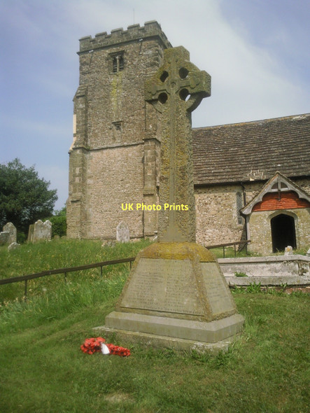Photo 6"x4" The war memorial at Thakeham Church Goose Green\/TQ1118 c2011