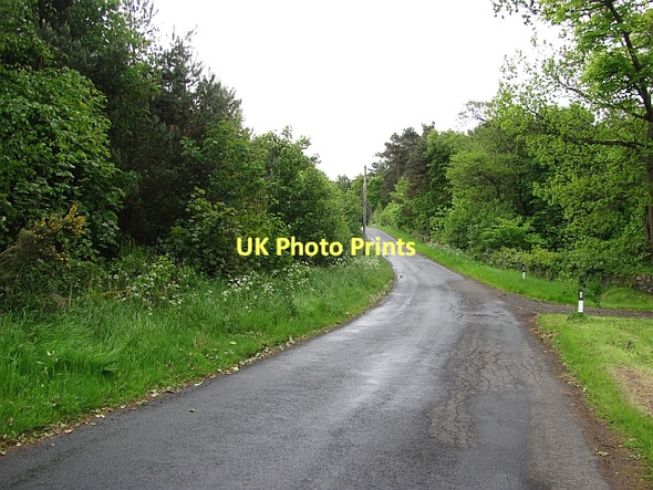 Photo 6"x4" Minor road, Gilston Backmuir of New Gilston c2011