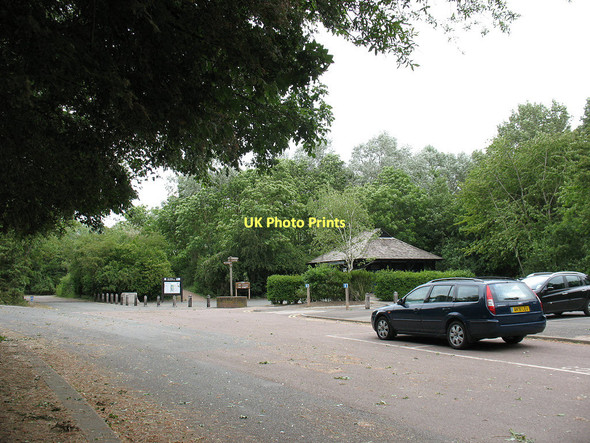 Photo 6"x4" Car park at Fishers Green Cheshunt c2011