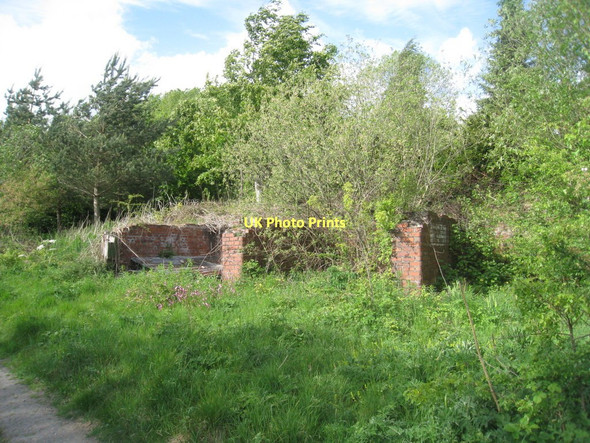 Photo 6"x4" The remains of Wharram Percy station Wharram Percy c2011