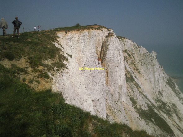 Photo 6"x4" Cliffs at Beachy Head Meads\/TV6097 c2011