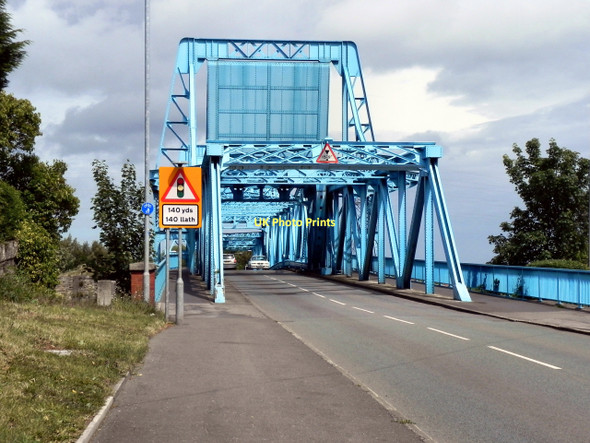 Photo 6"x4" Blue Bridge (Jubilee Bridge), River Dee Garden City\/SJ3269 c2011