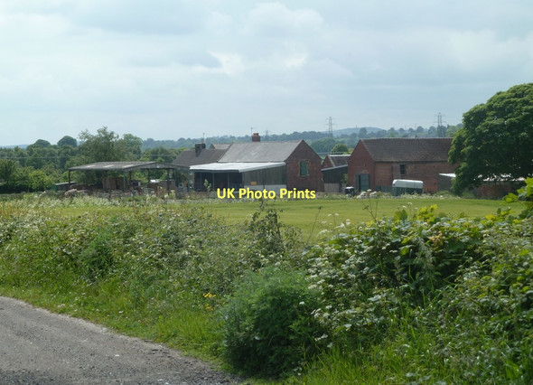 Photo 6"x4" Padleywood Farm Clay Cross c2011