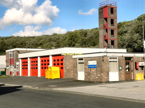 Photo 6"x4" Todmorden Fire Station Todmorden c2011
