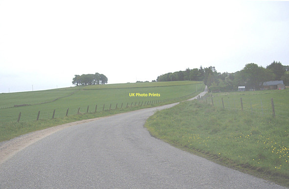 Photo 6"x4" Minor road past Foggieley Leochel-Cushnie c2011