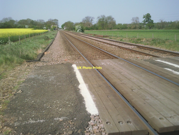 Photo 6"x4" Looking towards the site of Uffington & Barnack station Pilsgate c2011