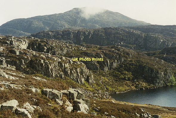 Photo 6"x4" View across the end of Llyn Morwynion Llyn Morwynion\/SH6530 c1991