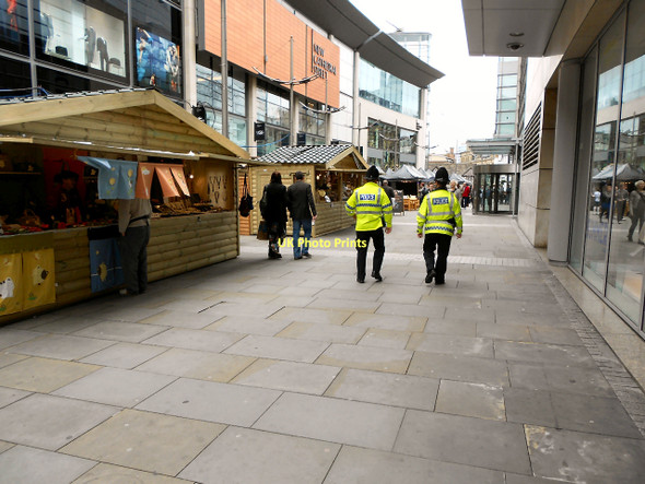Photo 6"x4" New Cathedral Street, Spring Market Manchester c2011