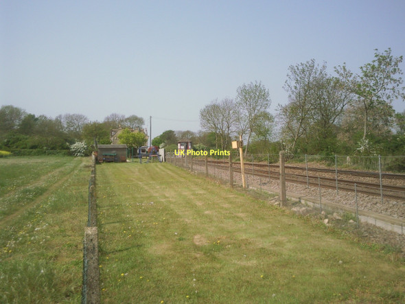 Photo 6"x4" The site of Uffington & Barnack station from the Torpel Way Pilsgate c2011