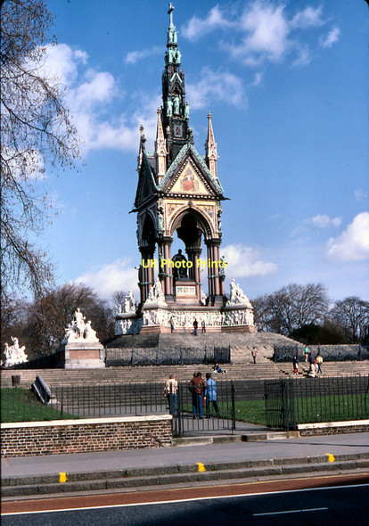 Photo 6"x4" Albert Memorial Kensington\/TQ2579 c1983
