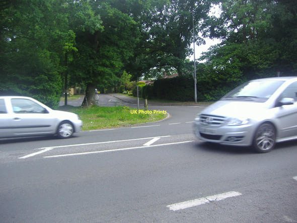 Photo 6"x4" Winchester Road, Four Marks, at junction of Telegraph Lane Four Marks c2011
