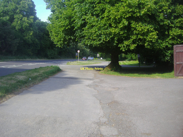 Photo 6"x4" Service road by Winchester Road, Ropley North Street\/SU6433 c2011