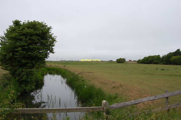 Photo 6"x4" Field off Dennes Lane, Lydd Lydd c2011
