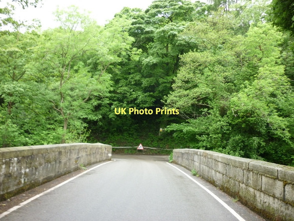 Photo 6"x4" The bridge on Lydgate Lane Thornhill\/SK1983 c2011