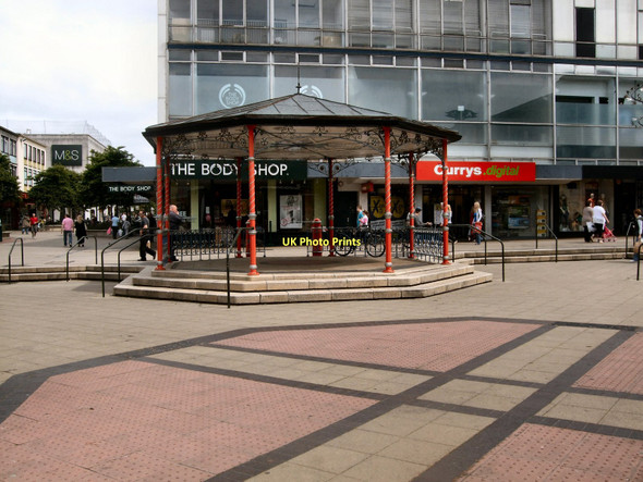 Photo 6"x4" Bandstand, Queen's Square - Crawley Crawley\/TQ2736 c2011
