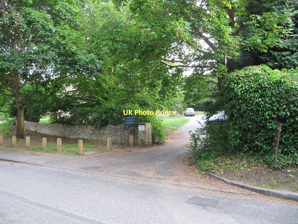 Photo 6"x4" Entrance to the Hall Headington c2011