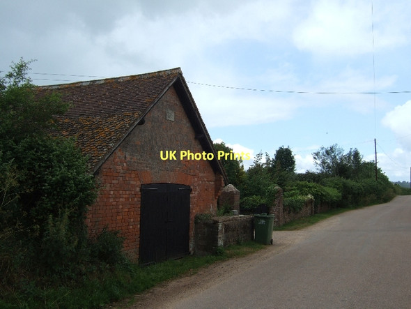 Photo 6"x4" Barn at Pavers Farm Bridge End\/SY0989 c2011