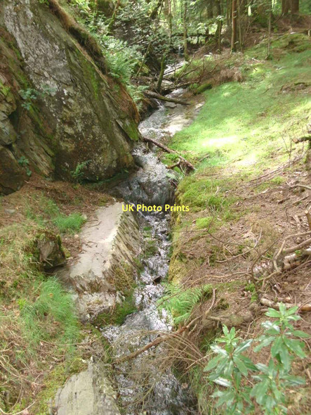 Photo 6"x4" Nant Gwyllt brook Elan Village c2011