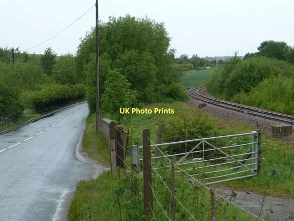 Photo 6"x4" Hall Lane and disused railway Staveley\/SK4374 c2011