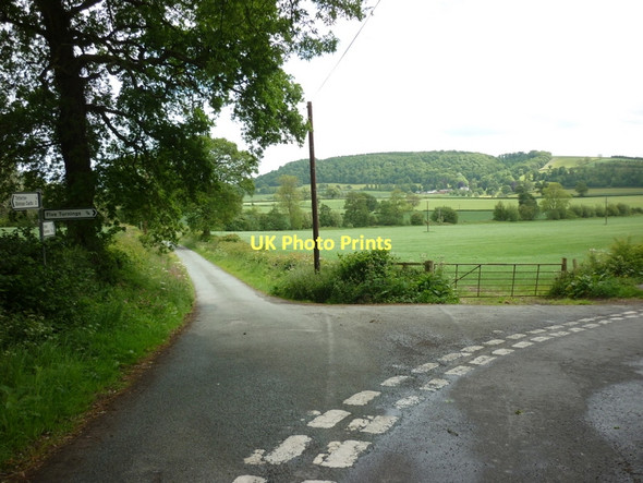 Photo 6"x4" A minor road leading to Eyton Totterton c2011