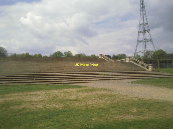 Photo 6"x4" Steps leading up to the terraces of the Crystal Palace Penge c2011