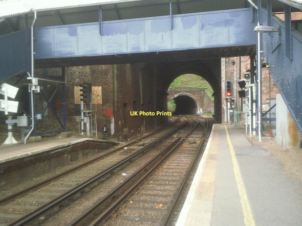 Photo 6"x4" Crystal Palace Tunnel from Crystal Palace station Penge c2011