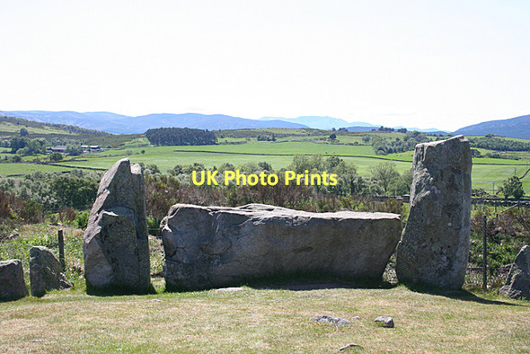 Photo 6"x4" Tomnaverie Stone Circle Tarland c2011