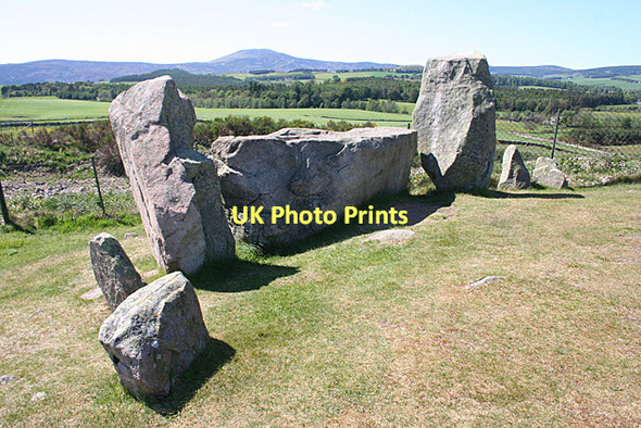Photo 6"x4" Tomnaverie Stone Circle Tarland c2011
