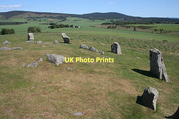 Photo 6"x4" Tomnaverie Stone Circle Tarland c2011