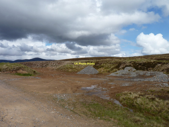 Photo 6"x4" Stone quarry Creag Bhagailteach c2011