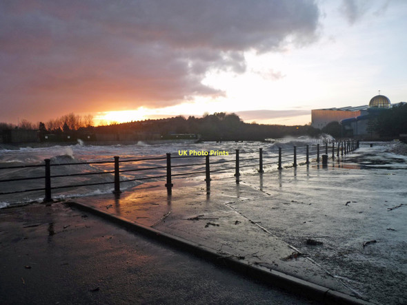 Photo 6"x4" Mouth of the River Leven at High Tide Leven\/NO3800 c2010