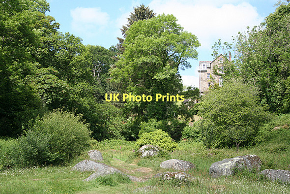 Photo 6"x4" Lustleigh: end of the orchard Lustleigh c2011