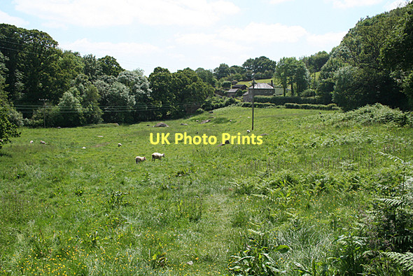 Photo 6"x4" Lustleigh: above Lustleigh Mill Lustleigh c2011