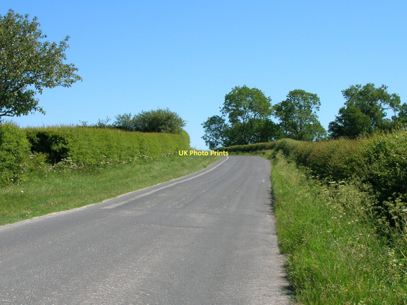 Photo 6"x4" Habton Road towards Kirby Misperton Kirby Misperton c2011
