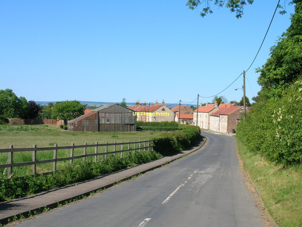 Photo 6"x4" Minor road into Broughton Malton\/SE7871 c2011