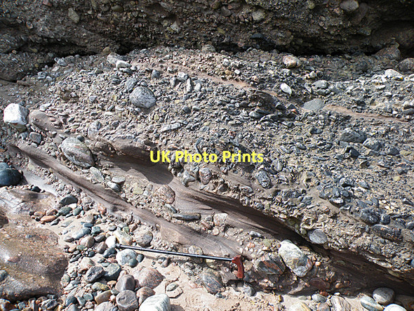 Photo 6"x4" Permo-Triassic Conglomerate Aiginis c2011