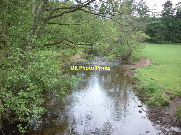 Photo 6"x4" The River Onny taken from the A489 Choulton c2011