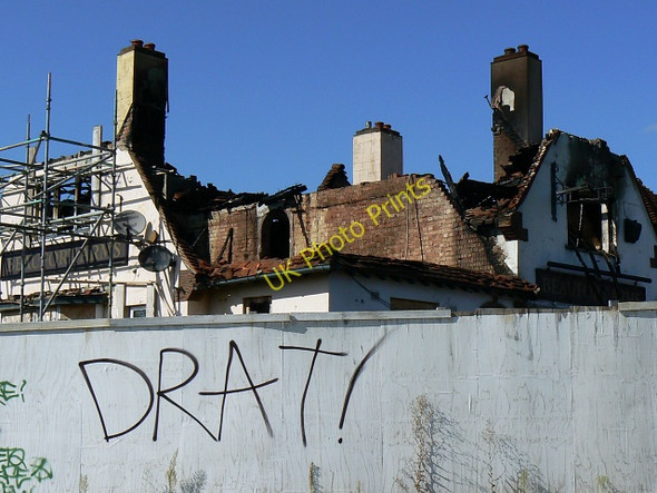 Photo 6"x4" Roof of the Beaufort Arms, Wootton Bassett Wootton Bassett c2009
