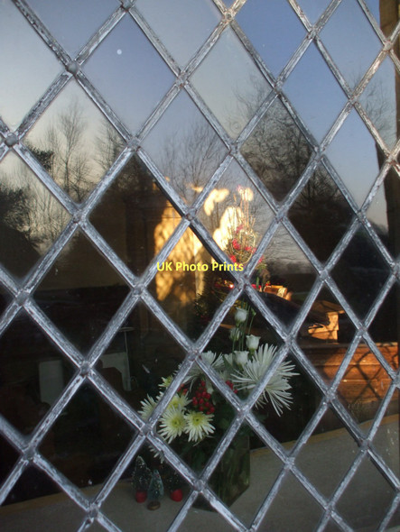 Photo 6"x4" Looking through the window, East Chiltington parish church East Chiltington c2008