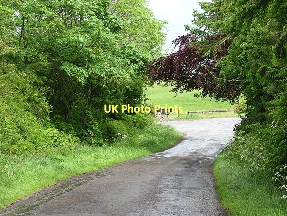 Photo 6"x4" Road junction by Bowsden Bowsden c2011