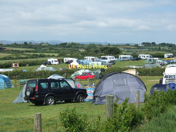 Photo 6"x4" Camping at Treveague Farm Gorran Haven c2011
