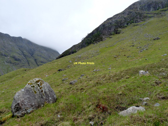 Photo 6"x4" North ridge of Aonach Dubh a' Ghlinne Aonach Dubh a' Ghlinne c2011