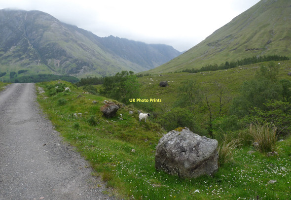 Photo 6"x4" Road from Gleann-leac-na-muidhe Glencoe\/NN1058 c2011
